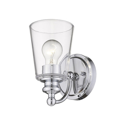 1-Light Wall Sconce - Silver Home Decor > Lighting > Wall Lighting > Wall Sconces TriadCommerceInc