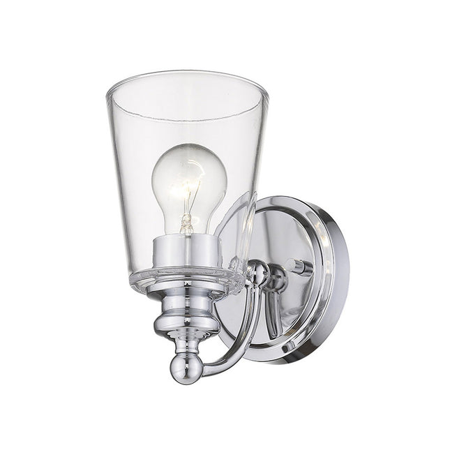 1-Light Wall Sconce - Silver Home Decor > Lighting > Wall Lighting > Wall Sconces TriadCommerceInc