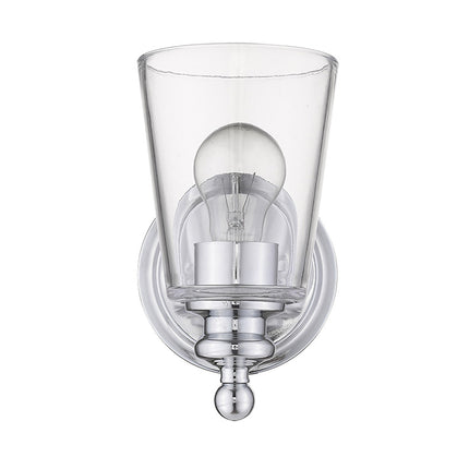 1-Light Wall Sconce - Silver Home Decor > Lighting > Wall Lighting > Wall Sconces TriadCommerceInc