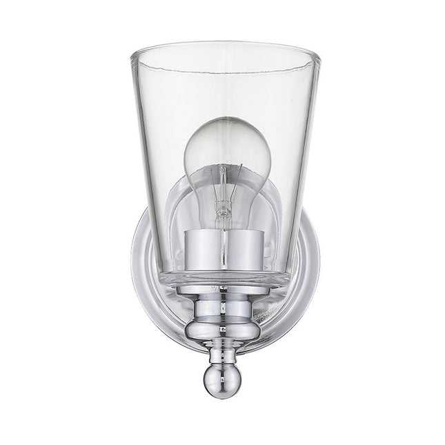 1-Light Wall Sconce - Silver Home Decor > Lighting > Wall Lighting > Wall Sconces TriadCommerceInc