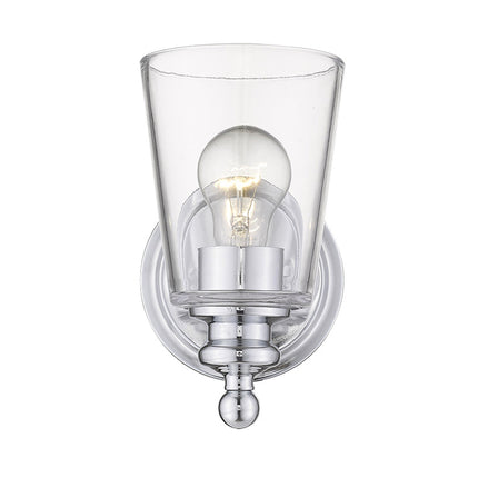 1-Light Wall Sconce - Silver Home Decor > Lighting > Wall Lighting > Wall Sconces TriadCommerceInc