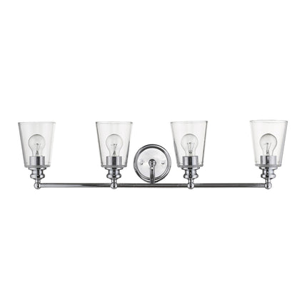 Ceil 4-Light Chrome Vanity Light Fixture Home Decor > Lighting > Wall Lighting > Wall Sconces TriadCommerceInc