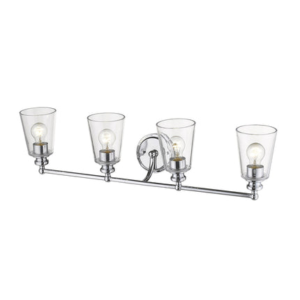 Ceil 4-Light Chrome Vanity Light Fixture Home Decor > Lighting > Wall Lighting > Wall Sconces TriadCommerceInc