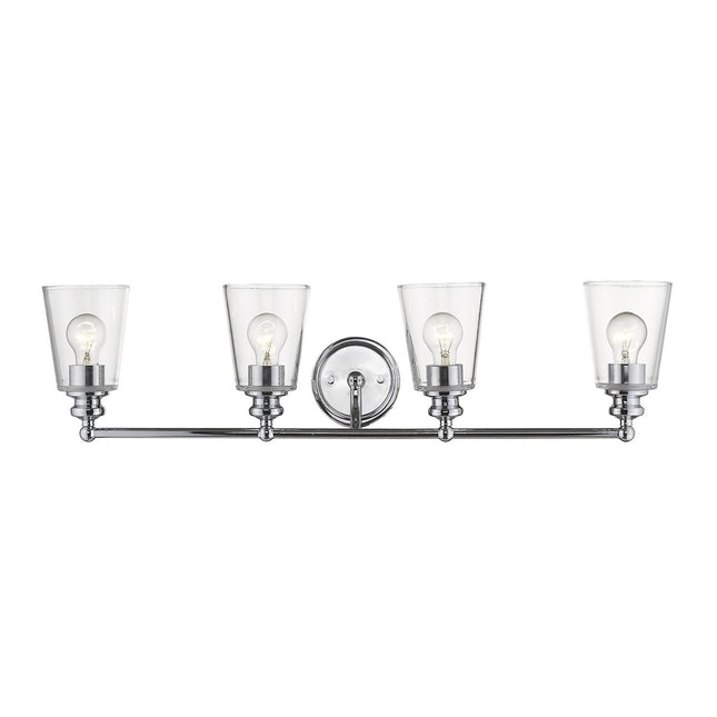 Ceil 4-Light Chrome Vanity Light Fixture Home Decor > Lighting > Wall Lighting > Wall Sconces TriadCommerceInc