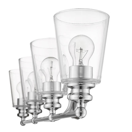 Ceil 4-Light Chrome Vanity Light Fixture Home Decor > Lighting > Wall Lighting > Wall Sconces TriadCommerceInc
