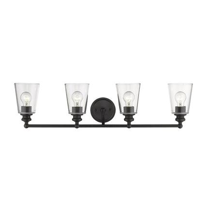 Ceil 4-Light Oil Rubbed Bronze Vanity Light Fixture Home Decor > Lighting > Wall Lighting > Wall Sconces TriadCommerceInc