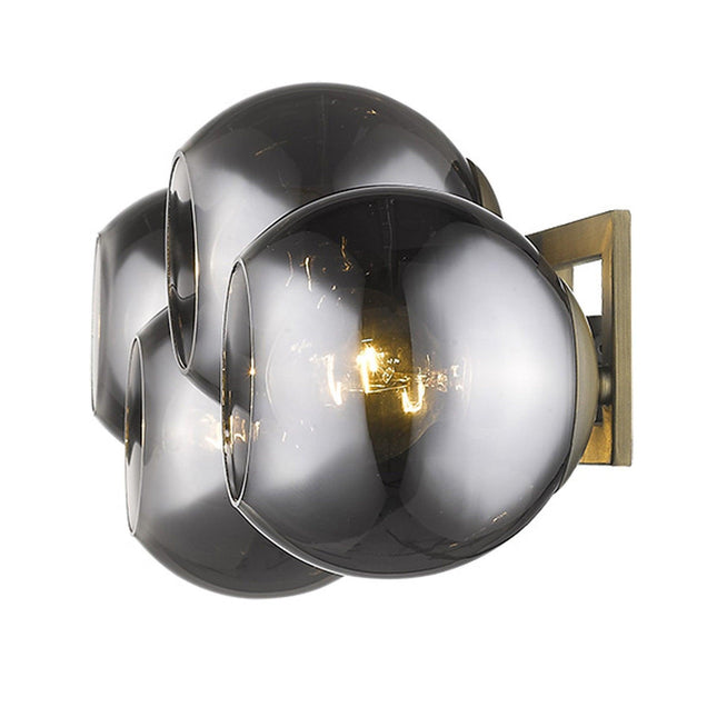 Lunette 4-Light Aged Brass Sconce Home Decor > Lighting > Wall Lighting > Wall Sconces TriadCommerceInc
