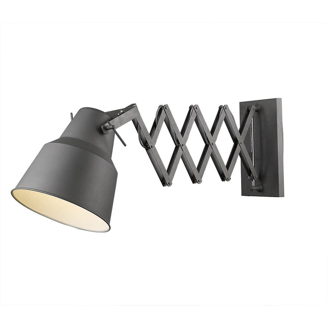 Plexus 1-Light Gray Sconce Home Decor > Lighting > Wall Lighting > Wall Sconces TriadCommerceInc