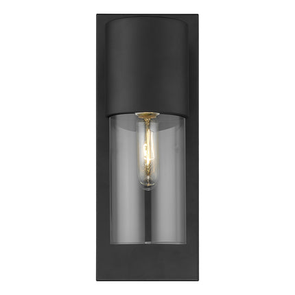 Contemporary Matte Black Glass Wall Light Home Decor > Lighting > Wall Lighting > Wall Sconces TriadCommerceInc