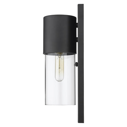 Contemporary Matte Black Glass Wall Light Home Decor > Lighting > Wall Lighting > Wall Sconces TriadCommerceInc
