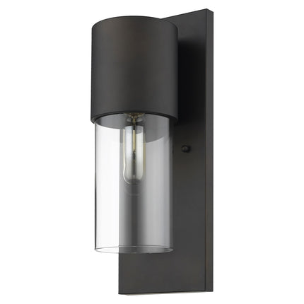 Contemporary Antique Bronze Glass Wall Light Fixture Home Decor > Lighting > Wall Lighting > Wall Sconces TriadCommerceInc