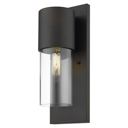 Contemporary Antique Bronze Glass Wall Light Fixture Home Decor > Lighting > Wall Lighting > Wall Sconces TriadCommerceInc