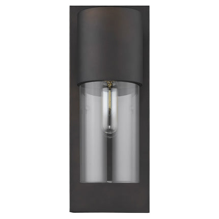 Contemporary Antique Bronze Glass Wall Light Fixture Home Decor > Lighting > Wall Lighting > Wall Sconces TriadCommerceInc
