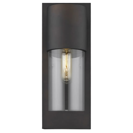 Contemporary Antique Bronze Glass Wall Light Fixture Home Decor > Lighting > Wall Lighting > Wall Sconces TriadCommerceInc