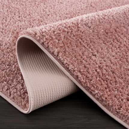 Judy Pink Washable Plush Rug - Clearance Rugs TriadCommerceInc