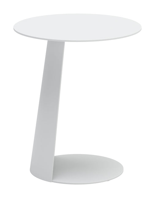 Sunny Isles Side Table White Tables TriadCommerceInc   