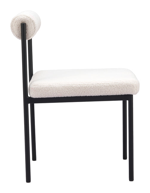Livorno Dining Chair Ivory Chairs TriadCommerceInc   