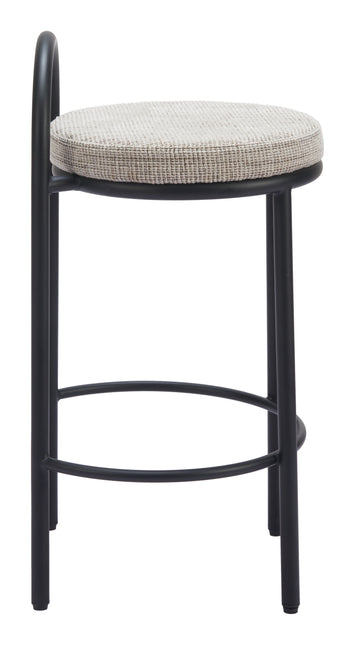 Sisal Counter Stool (Set of 2) Beige Tweed Counter Stools TriadCommerceInc   