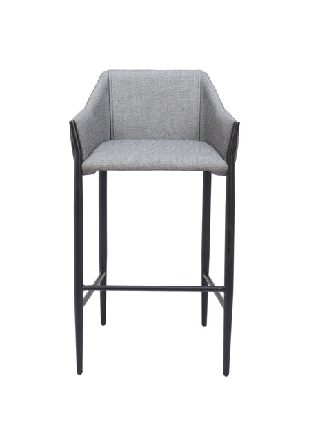 Andover Barstool Slate Gray Barstools TriadCommerceInc   