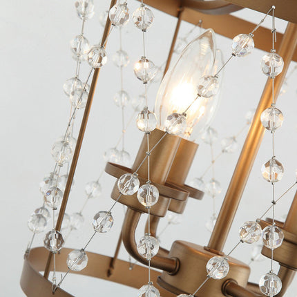 4-Light Rustic Saddlebrown Pendant Lighting Chandelier Home Decor > Lighting > Ceiling Lights > Pendant Lights TriadCommerceInc