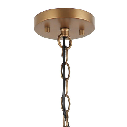 4-Light Rustic Saddlebrown Pendant Lighting Chandelier Home Decor > Lighting > Ceiling Lights > Pendant Lights TriadCommerceInc
