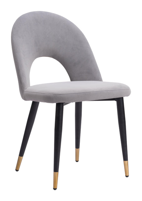 Menlo Dining Chair (Set of 2) Gray Chairs TriadCommerceInc Default Title  