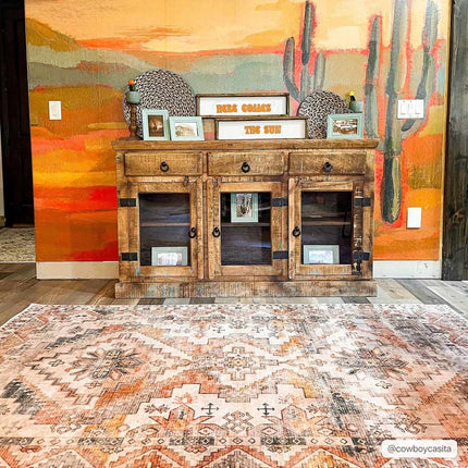 Isugod Washable Area Rug Rugs TriadCommerceInc