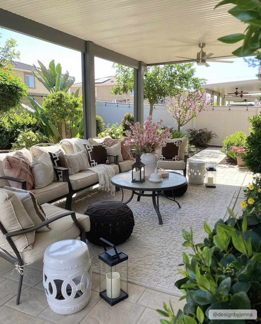 Innaloo 3D Outdoor Area Rug Rugs TriadCommerceInc 2' x 2'11" Rectangle