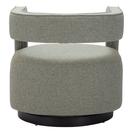 Turku Swivel Chair Sage Green Chairs TriadCommerceInc   