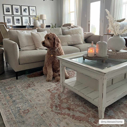 Emke Flat Pile Washable Rug Rugs TriadCommerceInc