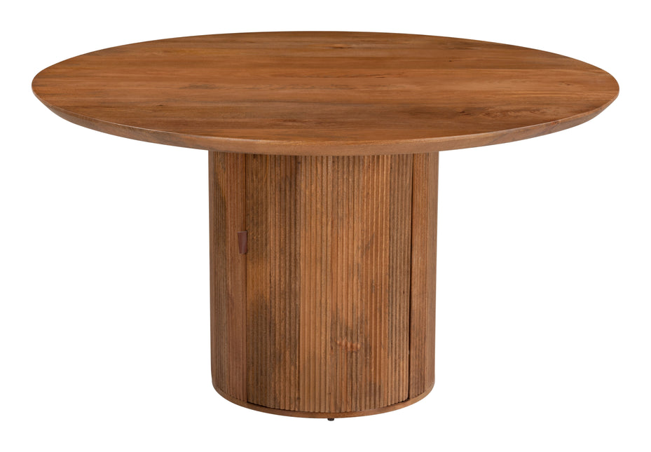 Izola Dining Table Brown Tables TriadCommerceInc Default Title  