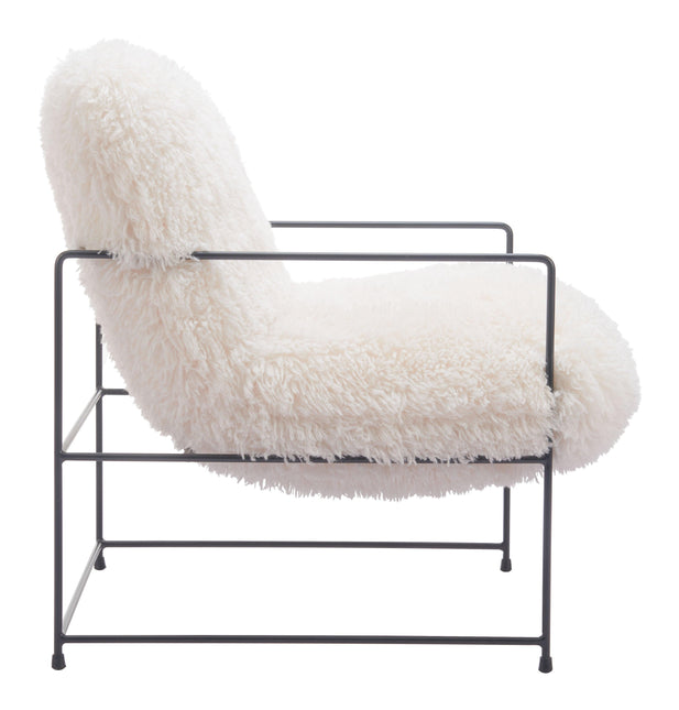 Pelut Accent Chair White Chairs TriadCommerceInc