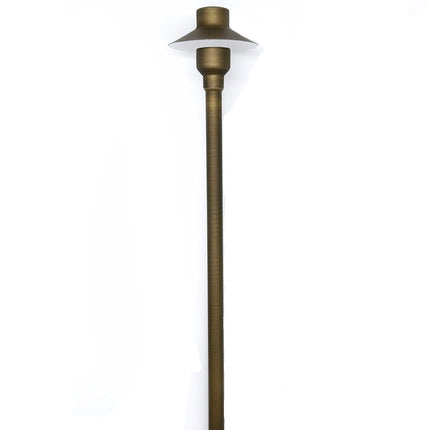 Tulay 18 Inch Antique Brass Outdoor Path Light Path Light TriadCommerceInc