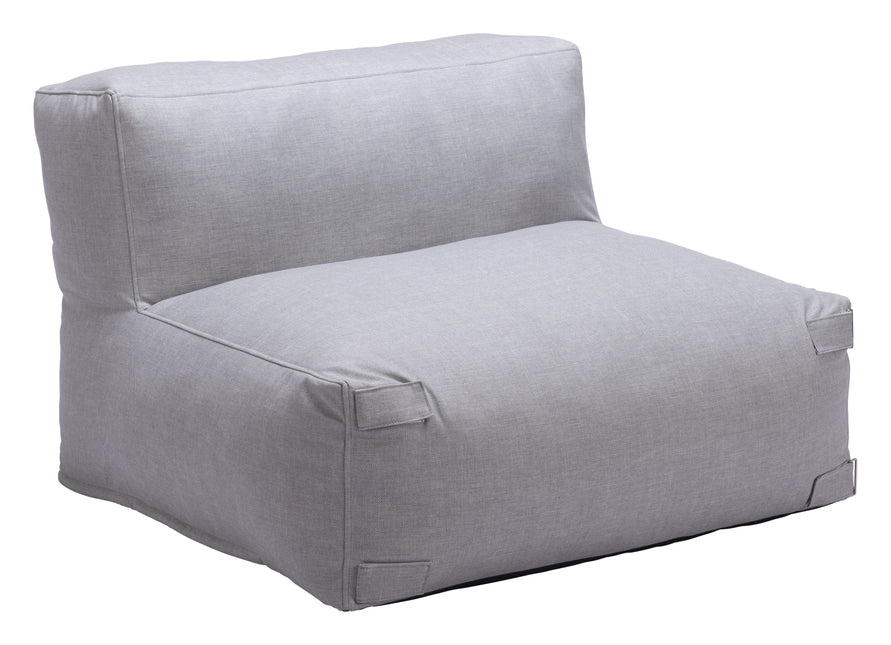 Luanda Middle Chair Gray Seating TriadCommerceInc Default Title  