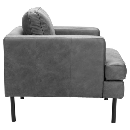 Decade Armchair Vintage Gray Seating TriadCommerceInc   