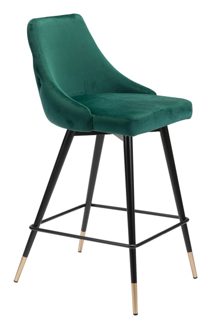 Piccolo Counter Stool Green Counter Stools TriadCommerceInc Default Title  