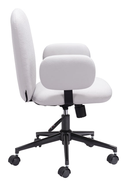 Lionel Office Chair Beige Chairs TriadCommerceInc   