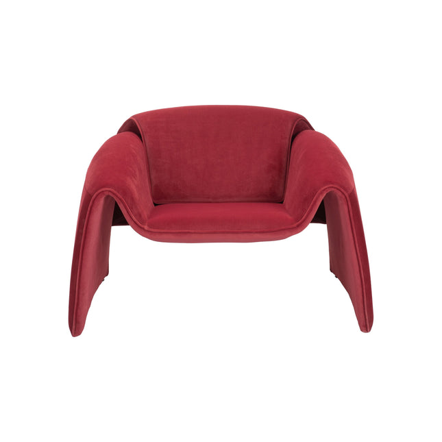 Horten Accent Chair Red Chairs TriadCommerceInc   