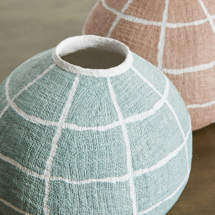 Hibo Eco-Friendly Recycled Paper Vase Décor TriadCommerceInc