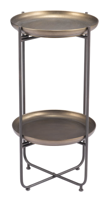 Bronson Accent Table Bronze Accent tables TriadCommerceInc   