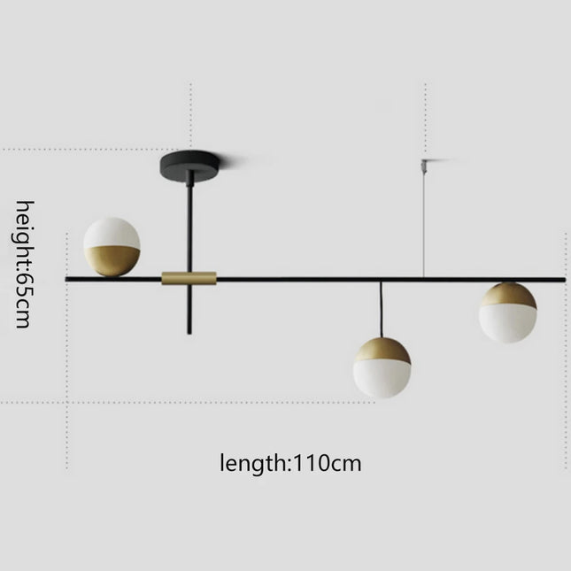 Sophie Glass Globe Pendant Lamp Pendants TriadCommerceInc   