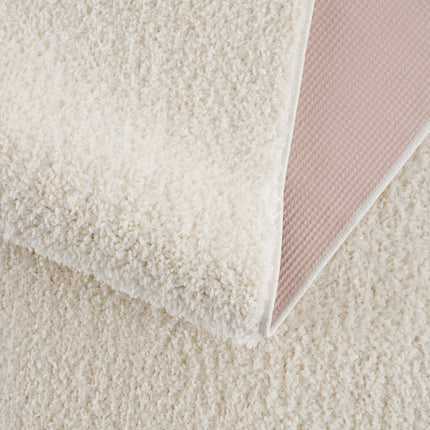 Judy White Washable Area Rug Rugs TriadCommerceInc