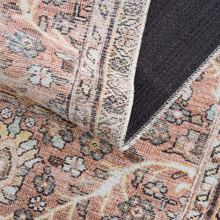 Flat Pile Urpi Red Washable Rug - Clearance Rugs TriadCommerceInc