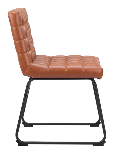 Pago Dining Chair (Set of 2) Brown Chairs TriadCommerceInc   