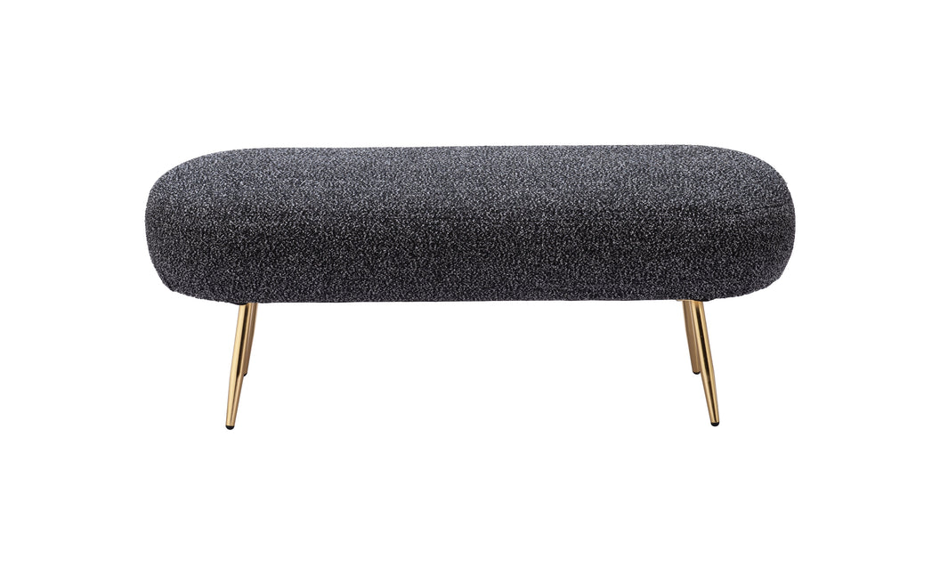 Creek Bench Glitter Black Benches TriadCommerceInc   