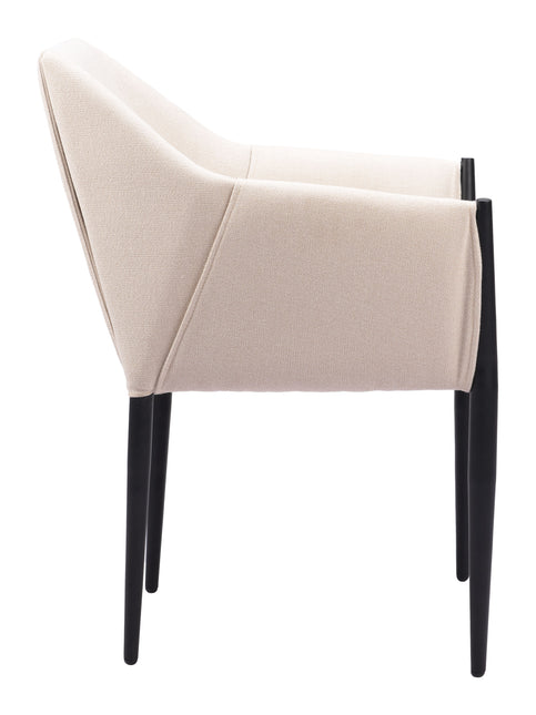 Andover Dining Chair (Set of 2) Beige Chairs TriadCommerceInc   