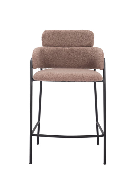 Marcel Counter Stool (Set of 2) Brown Counter Stools TriadCommerceInc   