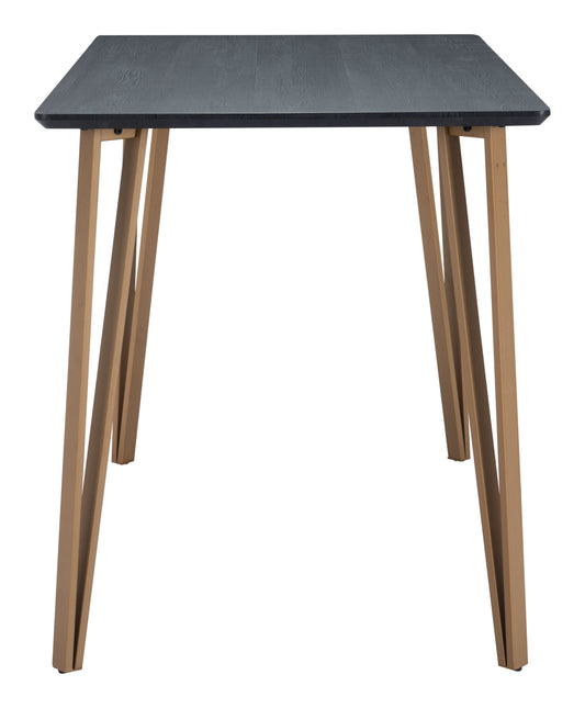 Deus Counter Table Black Tables TriadCommerceInc   