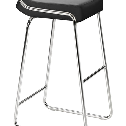 Wedge Barstool (Set of 2) Black Barstools TriadCommerceInc Default Title  