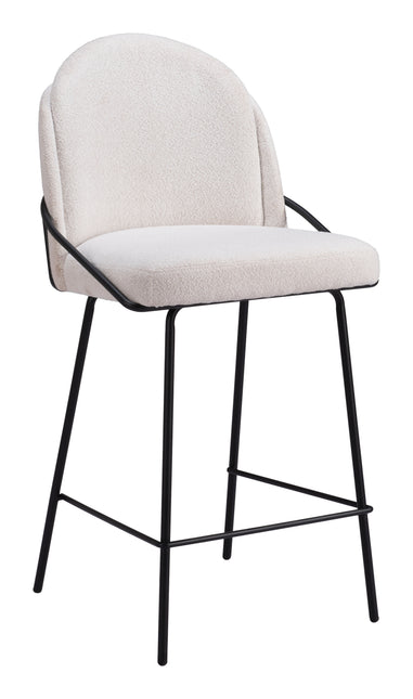 Jambi Counter Stool (Set of 2) Ivory Counter Stools TriadCommerceInc Default Title  